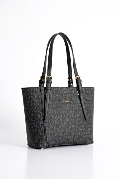 Just Polo Siyah KADIN EL VE OMUZ ÇANTASI YENİ SEZON EBAT :BOY: 25 EN : 35 CM