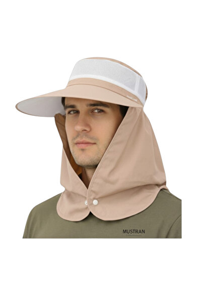 Mustran Pălărie de soare de vară cu protecție UV unisex, cu boruri largi, pro...