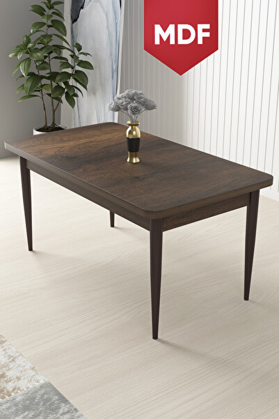 Canisa Concept Nil Serisi 70x110 MDF Sabit Barok Ahşap Desen Mutfak Masası