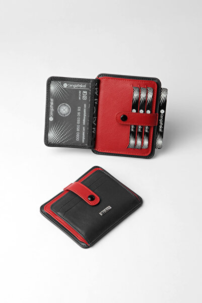 CENGİZ PAKEL Genuine Leather Card Holder 2453