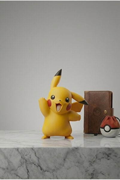 WOWOLAB Pokemon Pikaçu 3D Baskı Koleksiyon Figürü