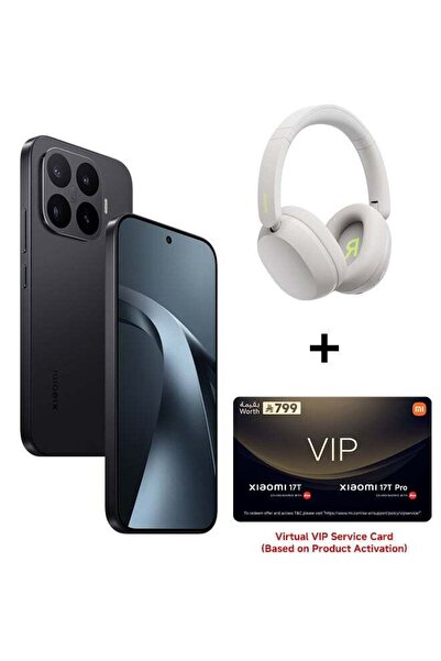 Xiaomi هاتف ذكي 17T بشريحتين + eSIM، يدعم 5G، أسود، ذاكرة وصول عشوائي 12 جيجا...