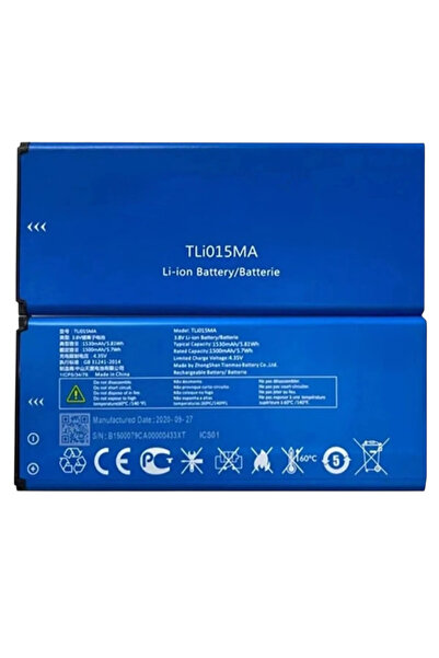 azurtech Alcatel 4034g 4034x Tli015ma Batarya Pil
