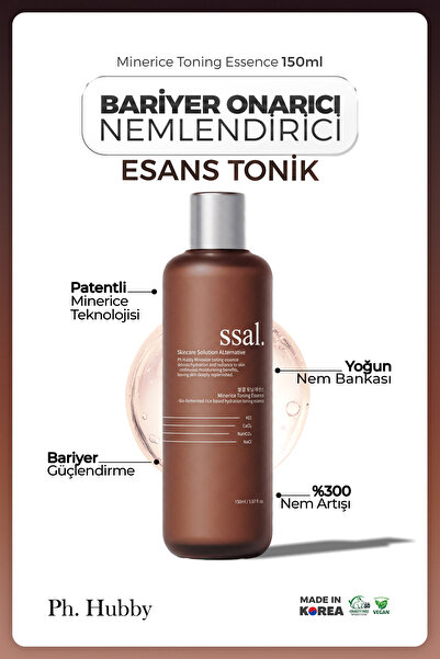 Ph. Hubby Pirinç Özü, Seramid & Panthenol İçeren Bariyer Onarıcı Nemlemdirici...