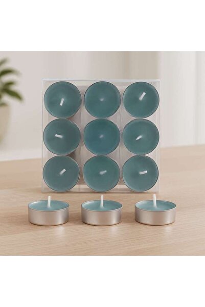 PAN HOME Indulgence Ocean Breeze 9-piece Tealight Candle - 2.5 Hrs