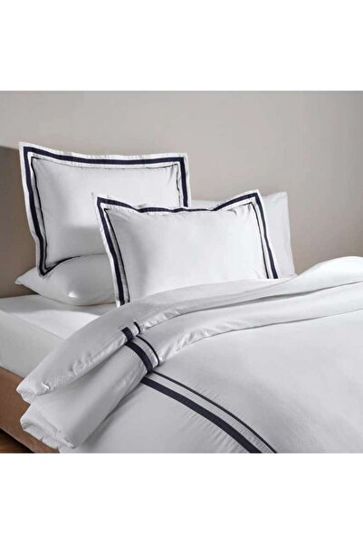 PAN HOME Hotel Divine 300tc 3-piece Queen Comforter Set 200x240cm - White/navy