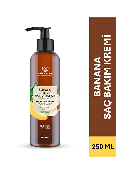 ASHLEY JOY Hızlı Uzamaya Yardımcı Banana Saç Kremi 250 ml