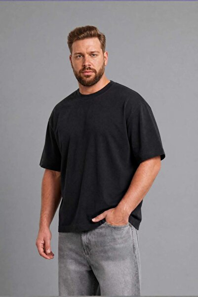 DeFacto Baumwoll-T-Shirt in Übergröße mit Boxy-Fit H0997AX26SP