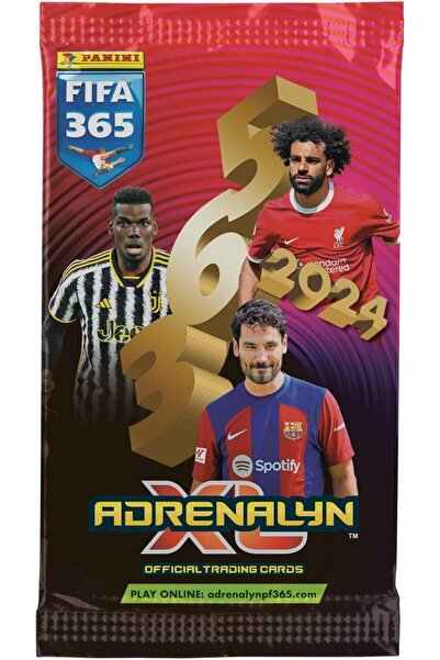 Panini Adrenalyn Fifa 365 - 2024 بطاقة التداول الرسمية لاعب كرة القدم 24 حزمة...