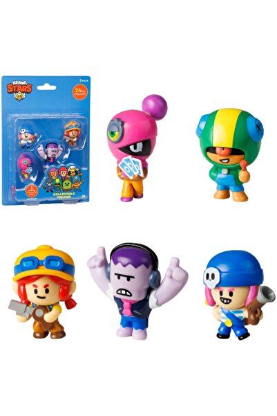 TOYFEST Brawl Stars 5li Figür - ( Model 3 )
