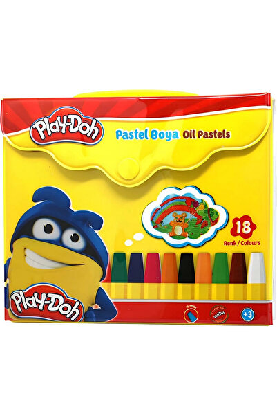 TOYFEST مجموعة ألوان الباستيل Play-Doh مكونة من 18 قطعة - مع حقيبة