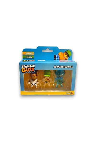 GIOCHI PREZIOSI مجموعة شخصيات صغيرة مكونة من 3 قطع من Stumble Guys - S1 TUY01...