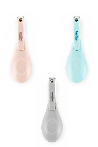 Babyjem Aparat de tuns unghii roz Easy Grip