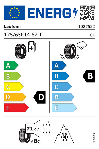 Laufenn 175/65R14 82T LH71 G FIT 4S Oto 4 Mevsim Lastiği (Üretim Yılı:2025)