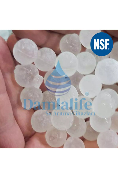 damlalife NSF li Su Arıtma Kireç Önleyici Yumuşatma 1 KG Silifoz