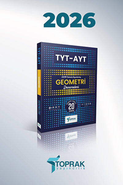 Toprak Yayıncılık Toprak TYT-AYT Geometri Deneme Kitabı