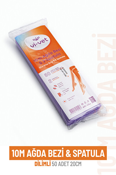 Vi-vet 10M DİLİMLİ AĞDA BEZİ ve SPATULA