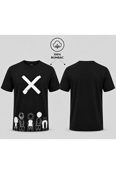 OEM Tricou bărbătesc supradimensionat, 100% bumbac, imprimeu urban „X”, ținut...