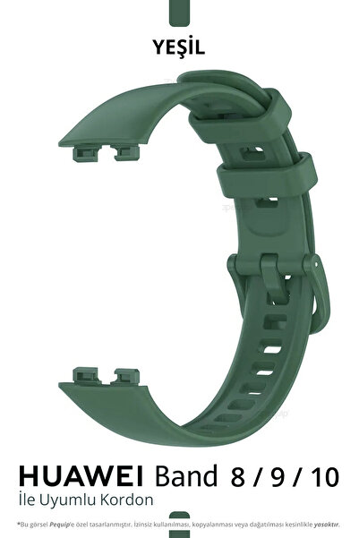 CONOCER Huawei Band 8-9-10 Tam Uyumlu Yumuşak Dokulu Yüksek Kalite Kordon Kayış