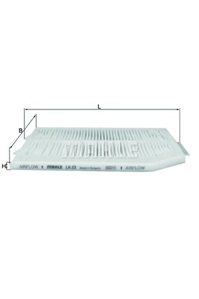 Mahle Original Filtru, aer habitaclu LA 23