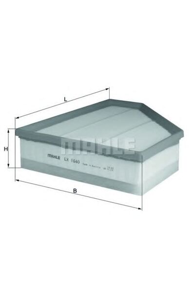 Mahle Original Filtru de aer LX 1640