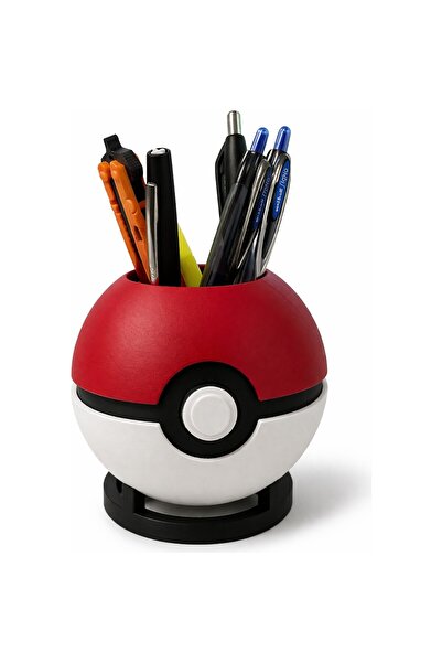 OEM Pokeball Pen Holder and Stand – Pokemon Themed Desktop Organizer