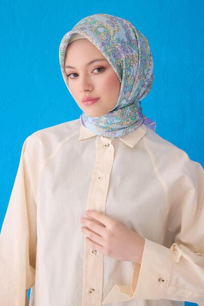 Belli %100 Twill İpek Eşarp 4101D 85