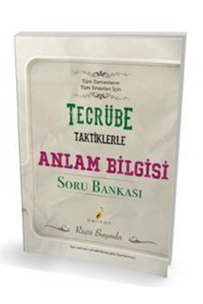 Genel Markalar Tecrübe Taktiklerle Anlam Bilgisi Soru Bankası