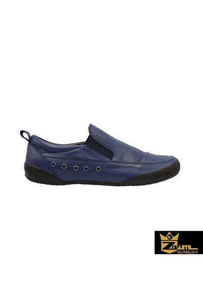 Zaim Kundura Unisex Cobalt Blue Genuine Leather Shoes 505080113-1