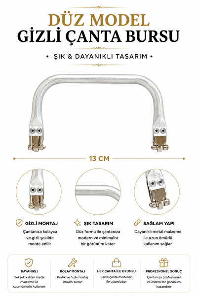 vollen yarn Μεταλλικό Κρυφό Πορτοφόλι 13 εκ.