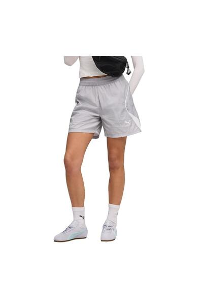 Puma 691867-82 Sport Woven Shorts Kadın Şort Ve Kapri Gri