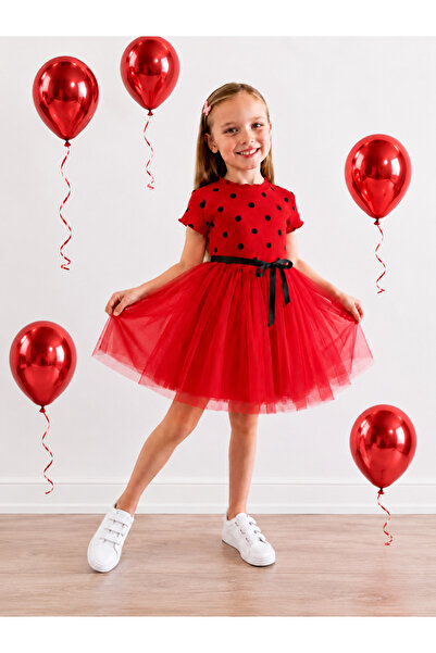Minimio Kids فستان بناتي مع تنورة