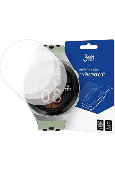 3MK Folie protectie smartwatch FlexibleGlass pentru Huawei Watch GT / GT2 46m...