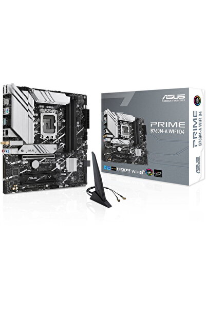 ASUS PRIME B760M-A WIFI D4, Intel B760, Socket 1700, mATX