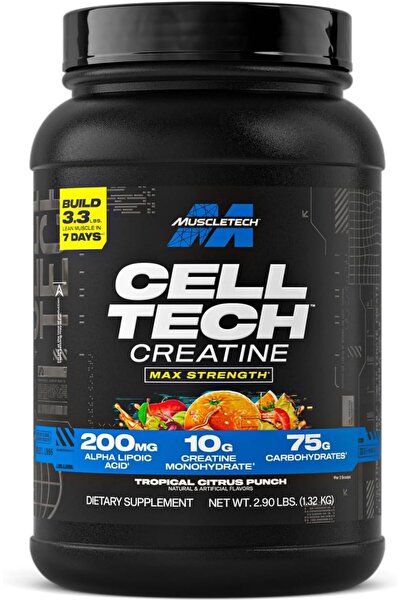 MUSCLETECH Cell-Tech Creatine Powder Post Workout Recovery Musclebuilding Tro...