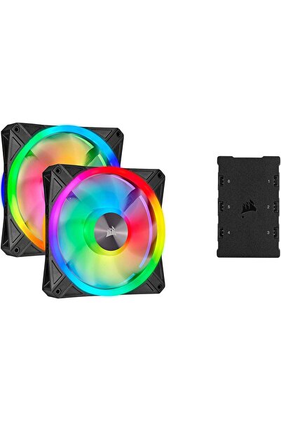 Corsair iCUE QL140 RGB, 140mm, 2 bucati