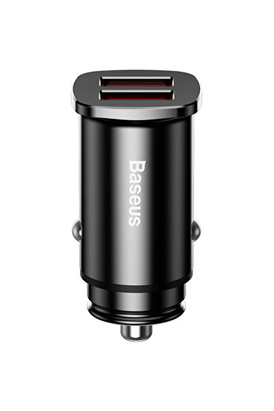 Baseus USB BS-C15Q, 2 X USB, Quick Charge, 30W, Negru