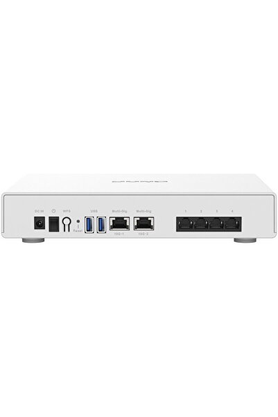 Qnap QHora-301W Wi-Fi 6 cu două porturi, SD-WAN 10GbE, alb