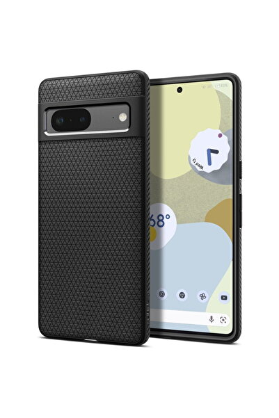 Spigen Husa Plastic - TPU Liquid Air pentru Google Pixel 7, Matte, Neagra ACS...