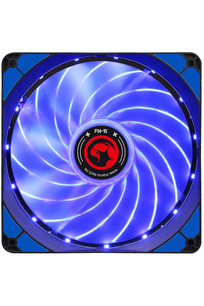 MARVO Ventilator 140 mm FN-15 blue LED