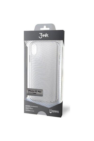 3MK Πλήρως Ασφαλής Θωρακισμένη Θήκη AC για iPhone X/XS, Διαφανής