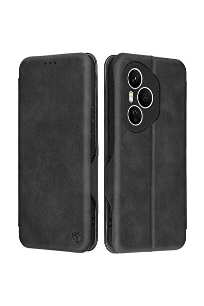Techsuit Husă pentru Honor 400 Pro - Safe Wallet Plus - Negru