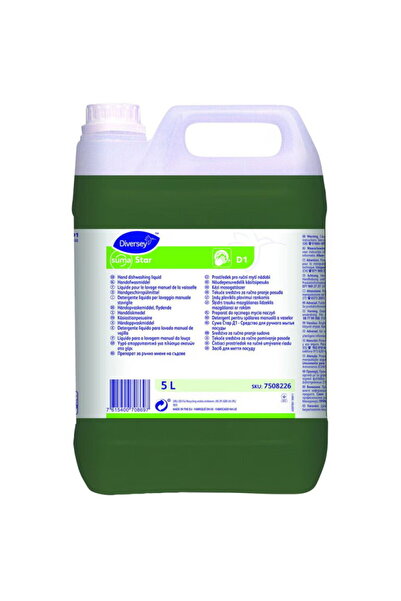 Diversey Detergent profesional spalat vase concentrat - Suma STAR D1 5L