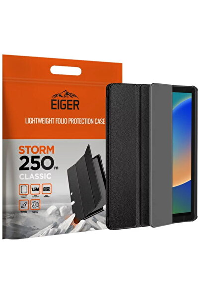 EIGER Husa Storm 250m Classic pentru iPad 10.9 inch (a 10-a generație) Negru