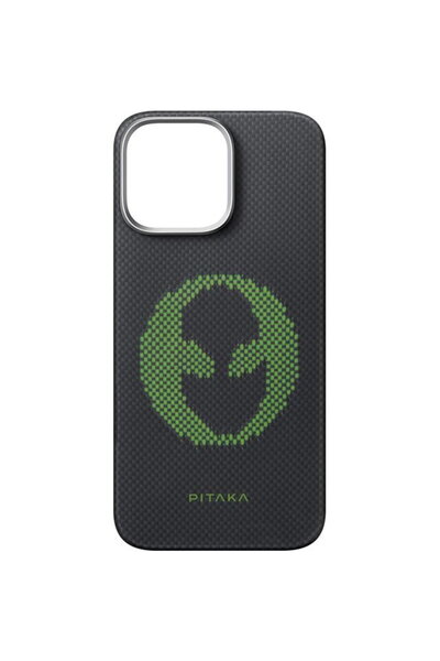 PITAKA x Husă Aries Tactile Woven, Alien - iPhone 16 Pro