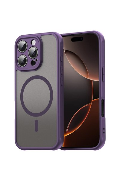 Techsuit Калъф за iPhone 11 - HaloFrost II MagSafe - Лилав