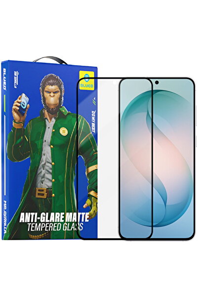 BLUEO Samsung Galaxy S26 Plus Screen Protector - Anti-Glare Matte Glass - Black