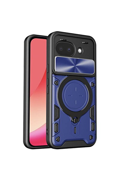 Techsuit Husă pentru Google Pixel 10a - CamGuard Pro - Albastru