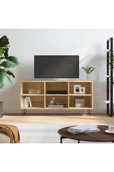 Concept Comodă TV, stejar sonoma, 103,5x30x50 cm, lemn compozit