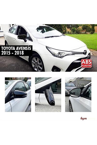 Universal Toyota Corolla Yarasa Ayna Kapağı Piano Black Parlak Siyah